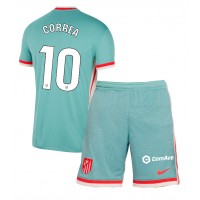 Maglie da calcio Atletico Madrid Angel Correa #10 Seconda Maglia Bambino 2024-25 Manica Corta (+ Pantaloni corti)